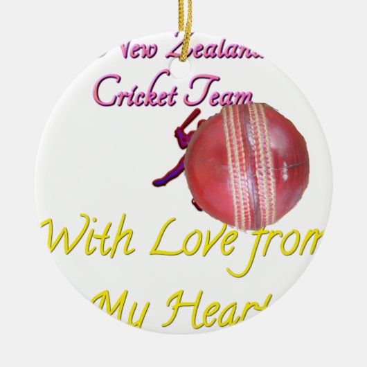 Décoration En Céramique Ball NEWZEALAND (Devant)
