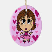 Décoration En Céramique Ballerina Girl (Droite)