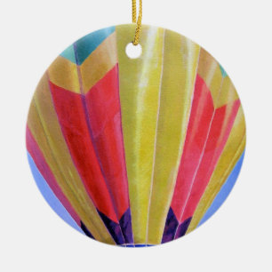 Décoration En Céramique Ballon à air chaud