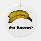 Décoration En Céramique Bananes obtenues (Dos)