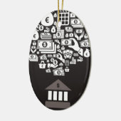 Décoration En Céramique Banque (Gauche)