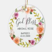 Décoration En Céramique Baptême personnalisé (Gauche)