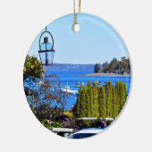 Décoration En Céramique Bar Harbour avec coordonnées (Gauche)