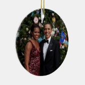 Décoration En Céramique Barack & Michelle 2010 - Ornament (Droite)