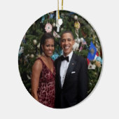 Décoration En Céramique Barack & Michelle 2010 - Ornament (Gauche)
