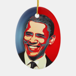 Décoration En Céramique Barack Obama