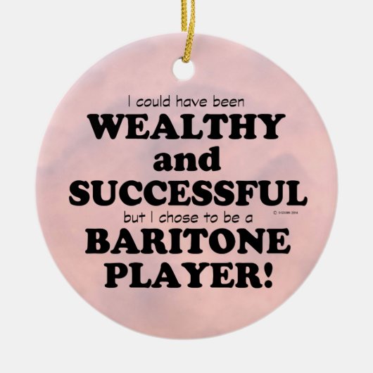 Décoration En Céramique Baritone riche et réussi (Devant)