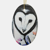 Décoration En Céramique Barn Owl Art (Gauche)