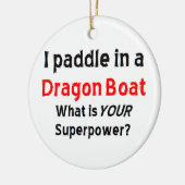 Décoration En Céramique barque dragon (Gauche)