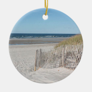 Décoration En Céramique Barrière de plage