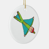 Décoration En Céramique BASE Jumping (Droite)