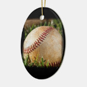 Décoration En Céramique Baseball (Gauche)