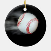 Décoration En Céramique Baseball Brûlant (Dos)