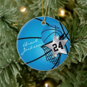Décoration En Céramique Basket-ball Silver Superstar Texte DO-IT-YOURSELF