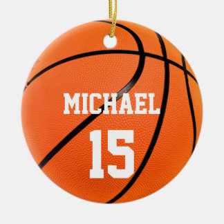 Décoration En Céramique Basket-ball Votre nom