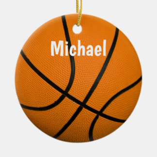 Décoration En Céramique Basketball Artework Votre nom Personnalisé