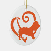 DÉCORATION EN CÉRAMIQUE BASSET HORAIRE [9] (Droite)