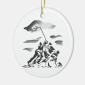 Décoration En Céramique Bataille d'Iwo Jima (Gauche)