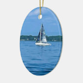 Décoration En Céramique Bateau (Gauche)