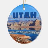 Décoration En Céramique Bateaux domestiques du lac Powell (Gauche)