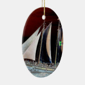 Décoration En Céramique Bateaux sous voile (Droite)