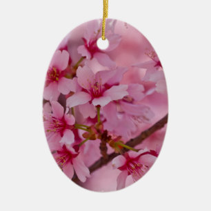 Décoration En Céramique Bathed in Pink Japanese Cherry