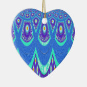 Décoration En Céramique Batik bleu (Droite)