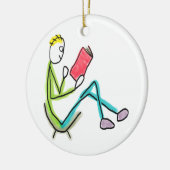 Décoration En Céramique Bâtonnet de lecture (Gauche)