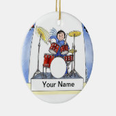 Décoration En Céramique Batteur - femelle (Droite)