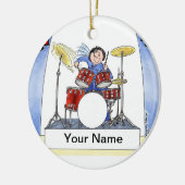 Décoration En Céramique Batteur - femelle (Gauche)