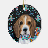 Décoration En Céramique Beagle (Gauche)