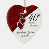 Décoration En Céramique Beau Anniversaire de Rudy 💕 Keepsar (Droite)