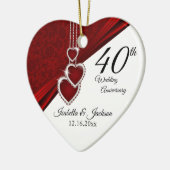 Décoration En Céramique Beau Anniversaire de Rudy 💕 Keepsar (Gauche)