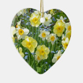 Décoration En Céramique Beau jardin jaune de jonquille (Droite)