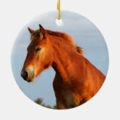 Décoration En Céramique Beau Mule Horse (Dos)