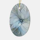 Décoration En Céramique Beauté élégante Moderne Abstraite Fractal Art Flow (Gauche)