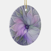 Décoration En Céramique Beauté étonnante Fleur d'art Abstrait fractal mode (Droite)