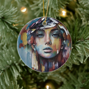 Décoration En Céramique Beauté rayonnante libérée