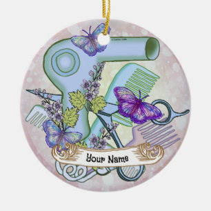 Décoration En Céramique Beautician Papillon