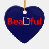 Décoration En Céramique Beautiful (Devant)