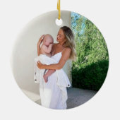 Décoration En Céramique Bébé 1er Noël Océan Mer Animaux sauvages (Dos)