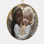 Décoration En Céramique Bébé Anges (Gauche)