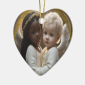Décoration En Céramique Bébé Anges (Gauche)