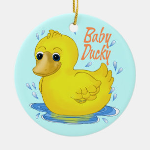 Décoration En Céramique Bébé Canard
