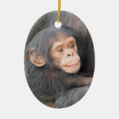 Décoration En Céramique Bébé chimpanzé (Devant)