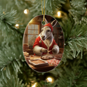 Décoration En Céramique Bébé Donkey Family Orament, Amateurs d'âne Cadeaux