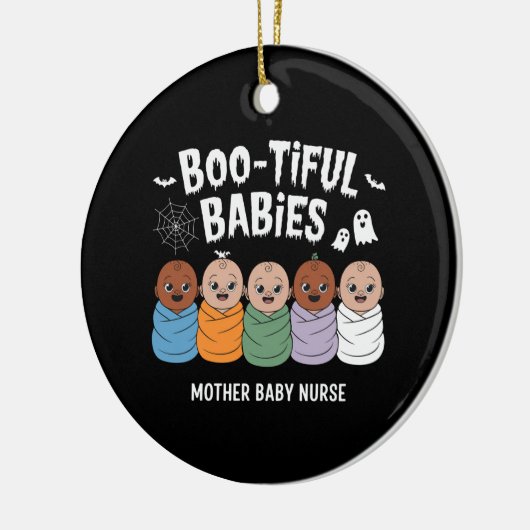 Décoration En Céramique Bébés nourrissants Mère Bébé Infirmière Halloween (Gauche)