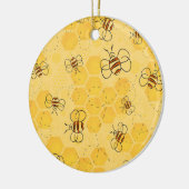 Décoration En Céramique Bee Buzzing Honey Bees mignonne (Gauche)