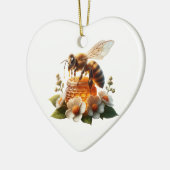 Décoration En Céramique Bee My Honey | Cadeau romantique doux (Gauche)