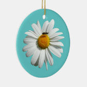 Décoration En Céramique Bee on Daisy Alaskan Summer Nature (Droite)